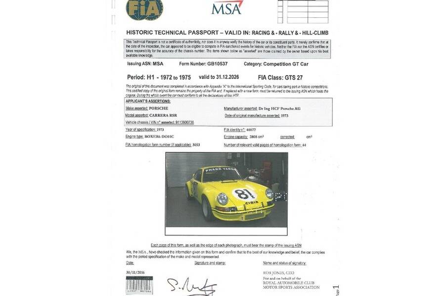 Obraz 34/34 pojazdu Porsche 911 RSR 2.8 (1973)