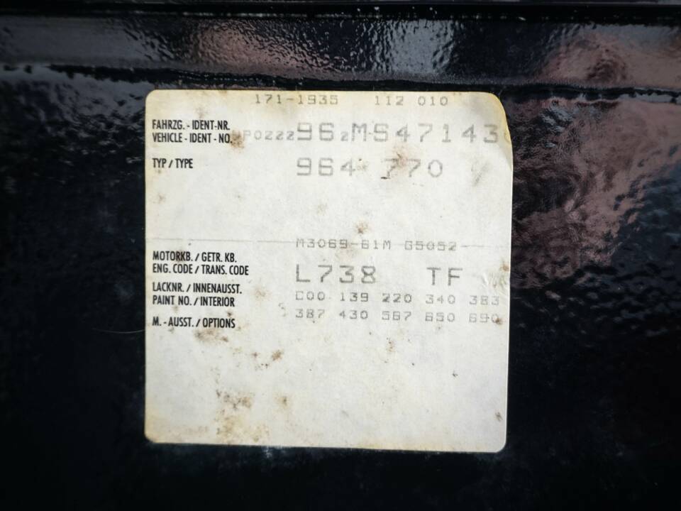 Bild 36/53 von Porsche 911 Turbo 3.3 (1991)