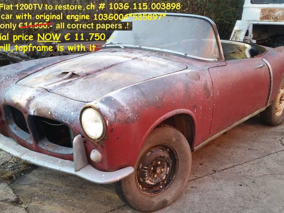 Immagine 35/40 di FIAT 1200 Spyder (1958)