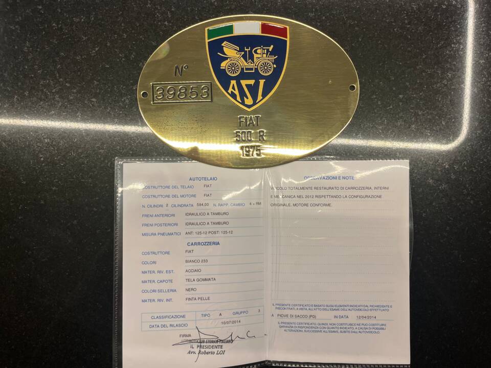 Bild 14/19 von FIAT 500 R (1975)