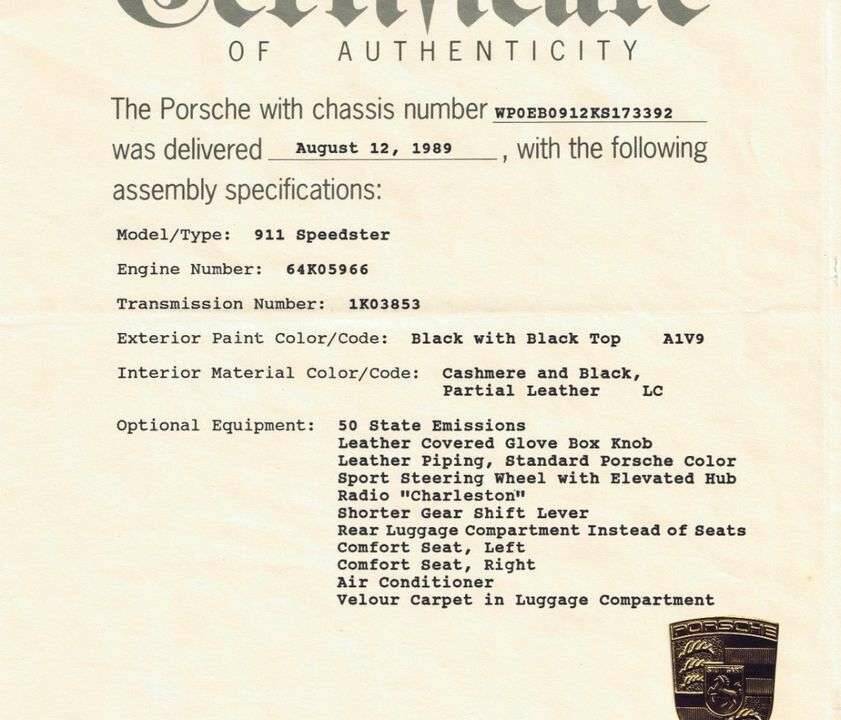 Bild 28/28 von Porsche 911 Carrera 3.2 (1989)