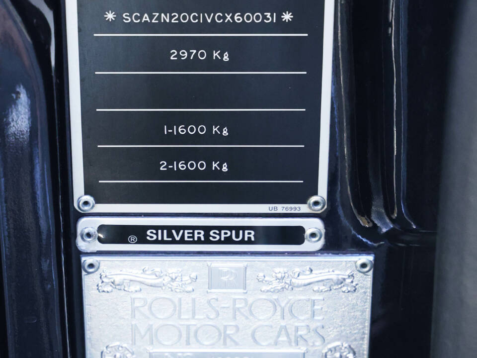 Afbeelding 34/47 van Rolls-Royce New Silver Spur (1997)