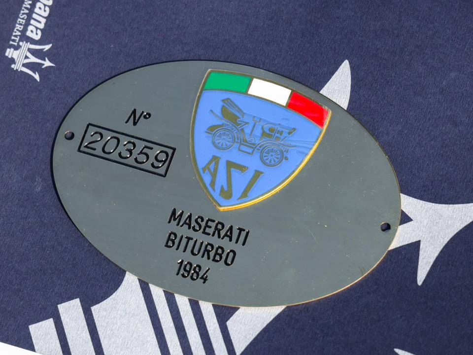 Image 41/50 de Maserati Biturbo 2.0 (1984)