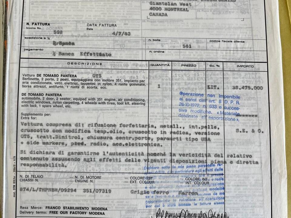 Image 49/61 of De Tomaso Pantera GT5 (1984)