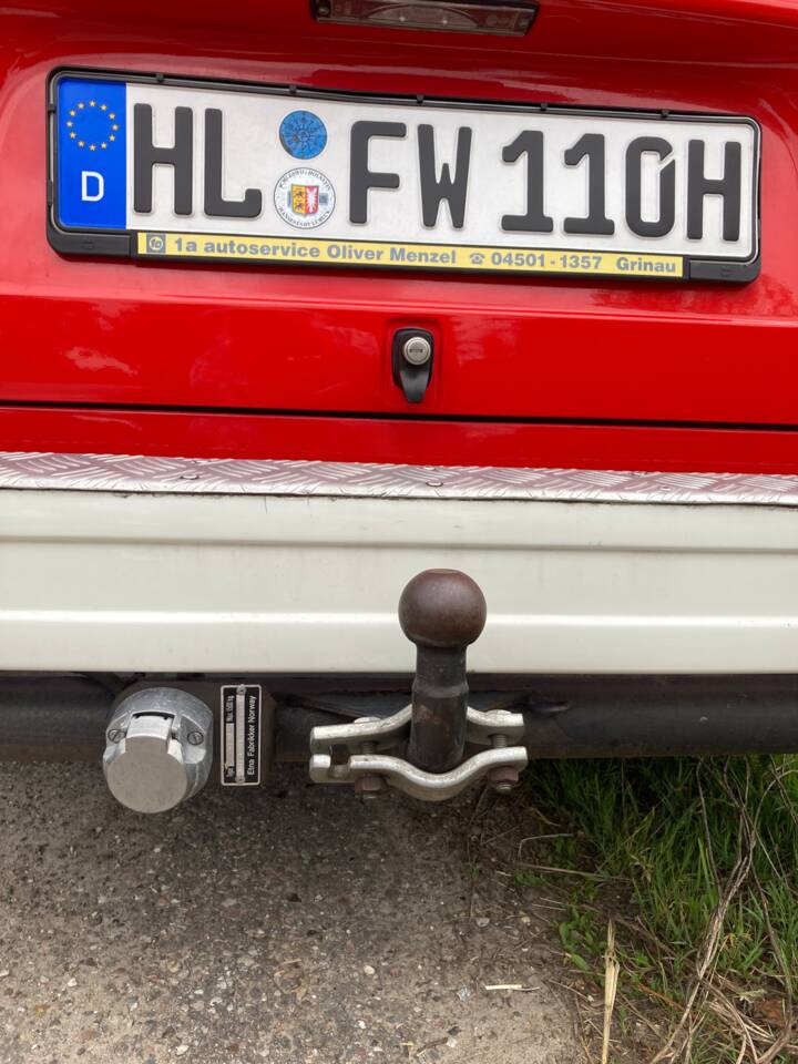 Detail: Anhängerkupplung