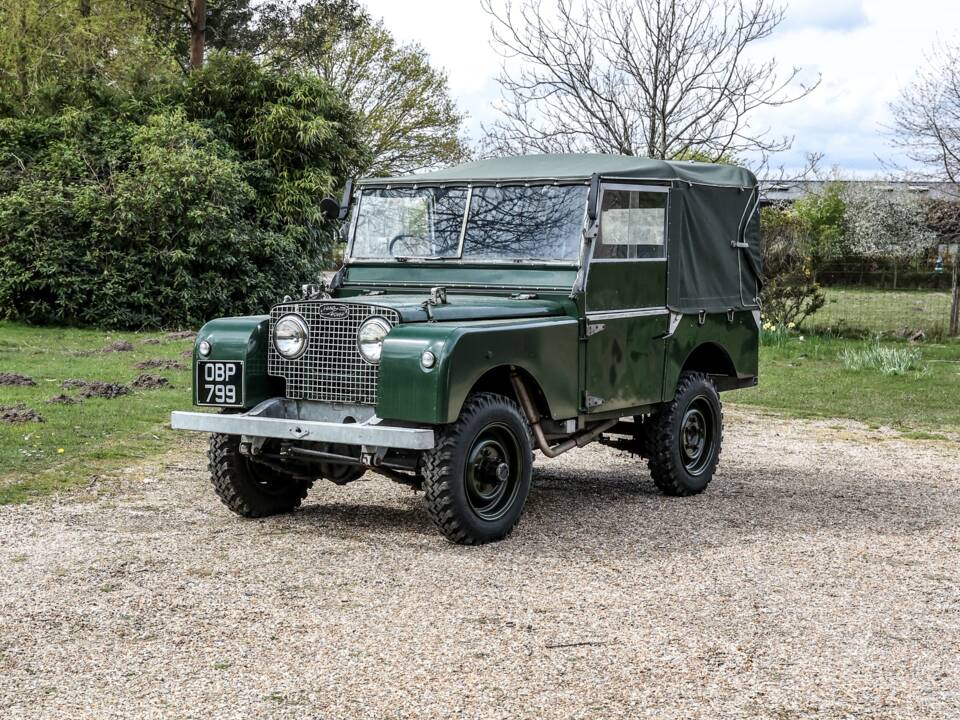 Image 22/34 of Land Rover 86 (1953)