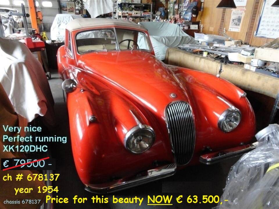 Immagine 42/46 di Jaguar XK 120 DHC (1954)