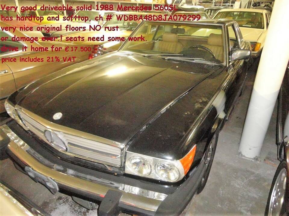 Image 23/30 de Mercedes-Benz 560 SL (1988)