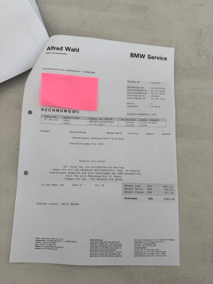 Bild 32/75 von BMW 540i (2001)