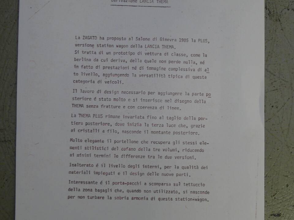 Bild 20/41 von Lancia Thema Station Wagon Turbo DS (1985)