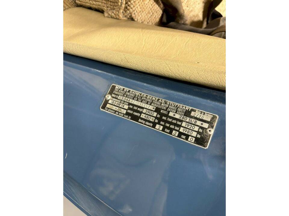 Image 34/36 de Mercedes-Benz 280 SL (1970)