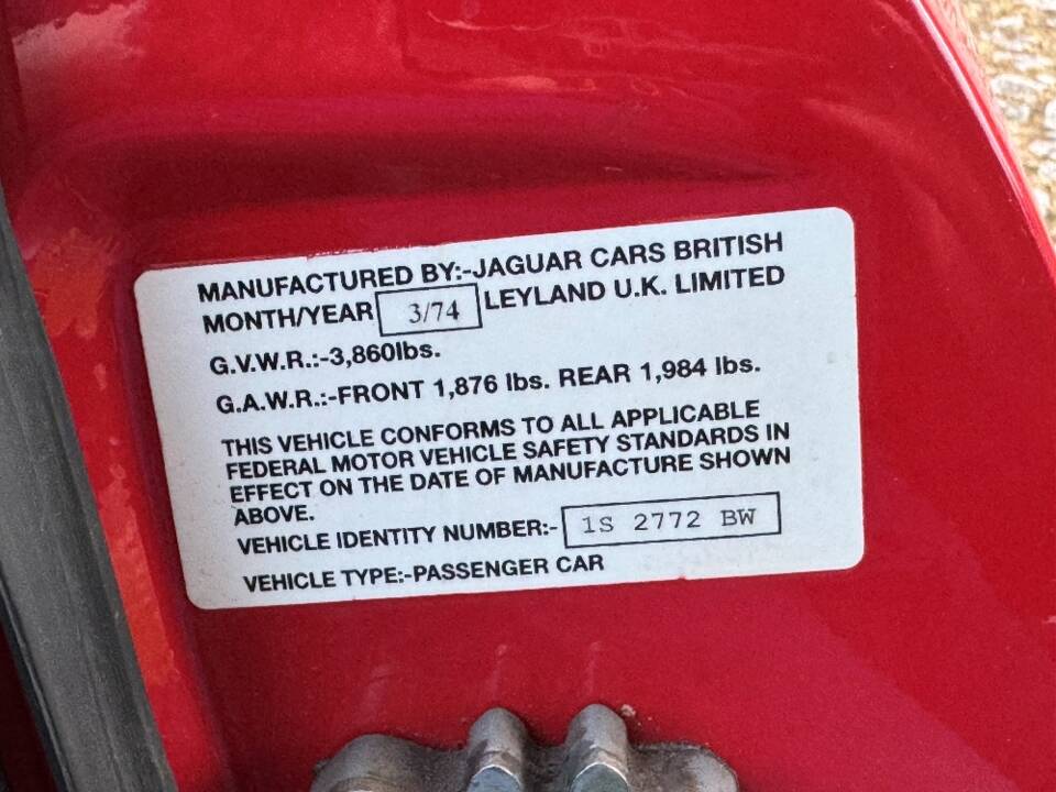 Bild 30/39 von Jaguar E-Type V12 (1974)
