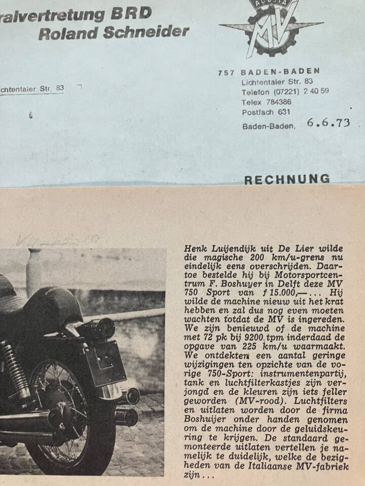 Bild 14/18 von MV Agusta DUMMY (1973)