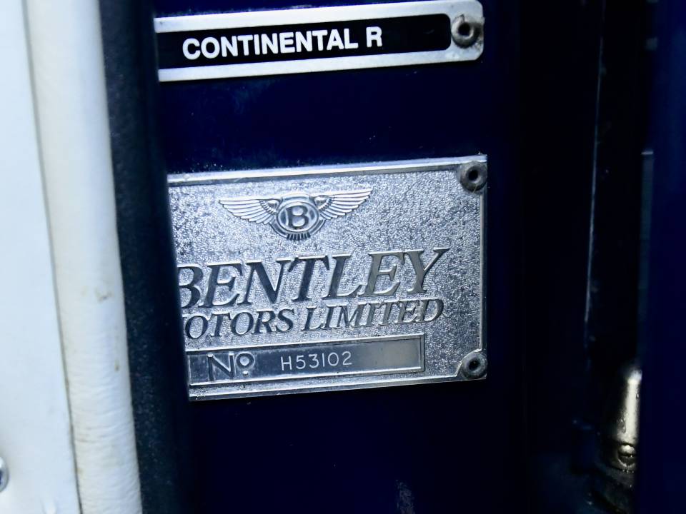 Imagen 38/50 de Bentley Continental R (1996)