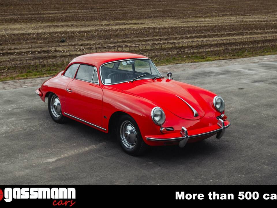 Bild 2/15 von Porsche 356 B 1600 Super Karmann-Hardtop (1961)