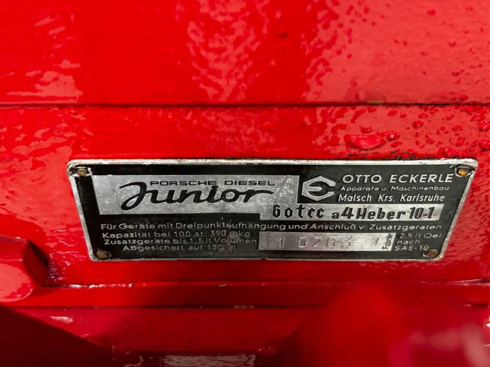 Imagen 8/17 de Porsche-Diesel Junior K (1955)