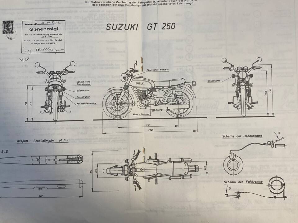 Image 11/11 of Suzuki GT 250 A II (1977)