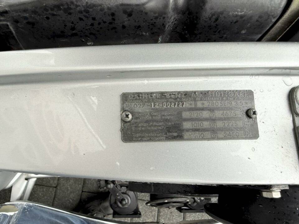 Bild 31/35 von Mercedes-Benz 280 SE (1970)