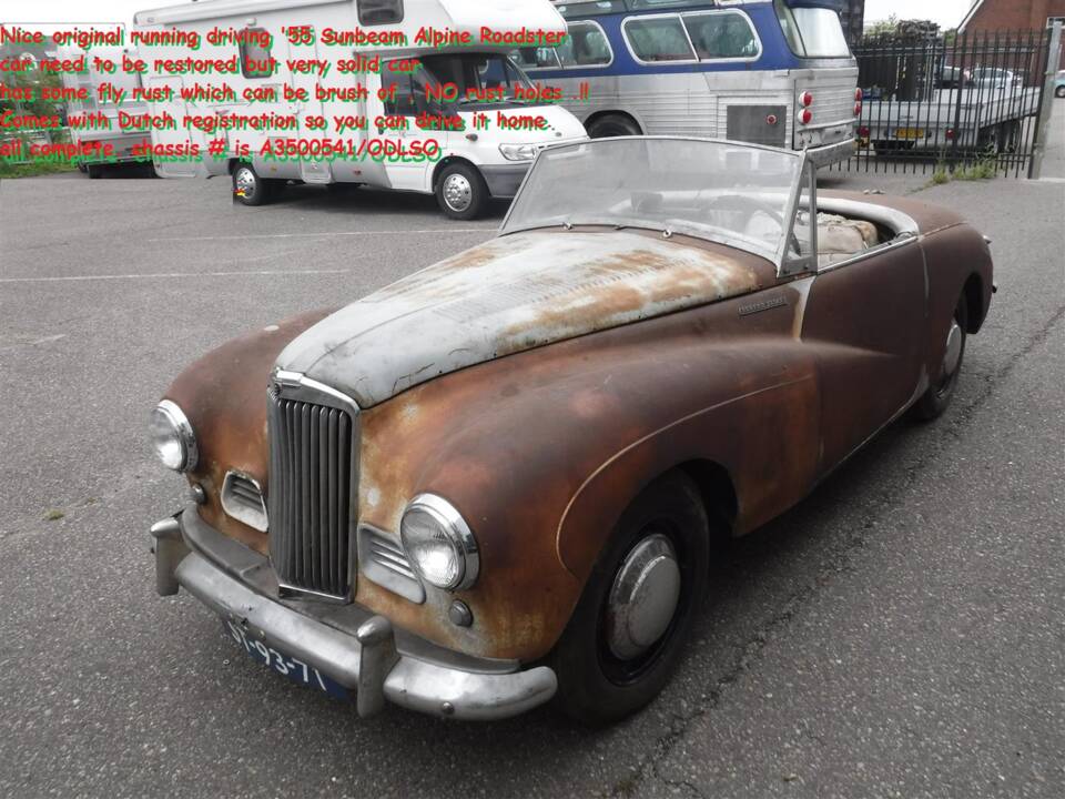Bild 5/15 von Sunbeam Alpine Mk IIA&#x2F;III (1955)
