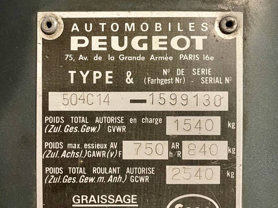Image 6/12 of Peugeot 504 Coupé (1973)