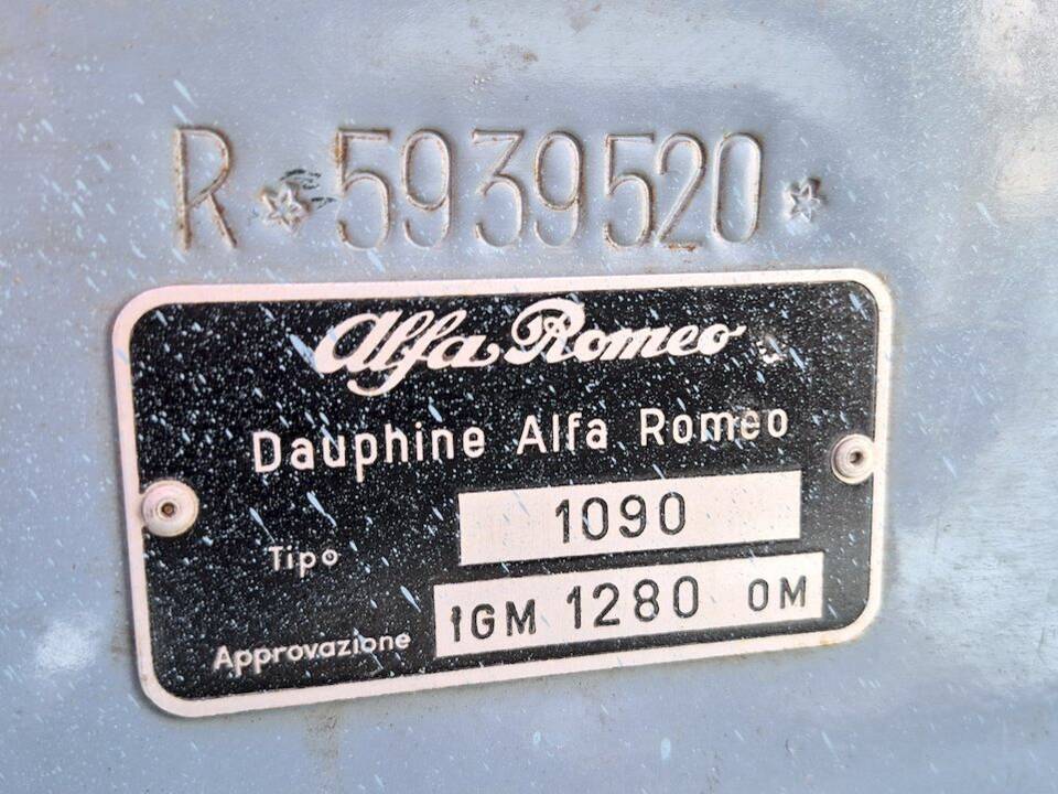 Image 56/64 of Alfa Romeo Dauphine R 1090 (1961)