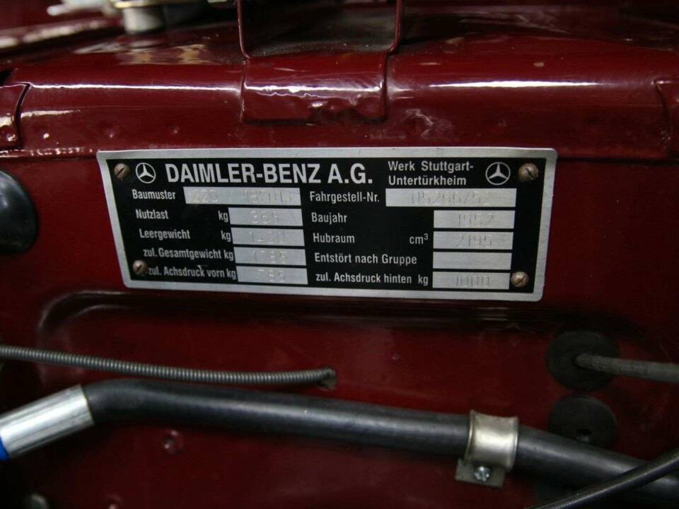 Bild 40/50 von Mercedes-Benz 220 Cabriolet A (1952)