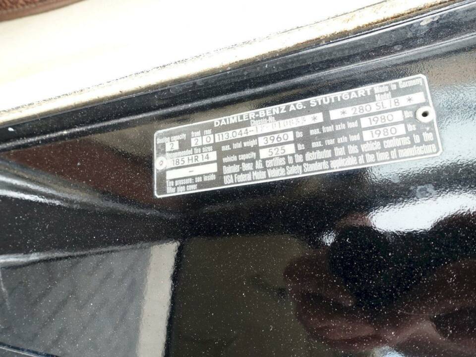 Bild 25/35 von Mercedes-Benz 280 SL (1969)