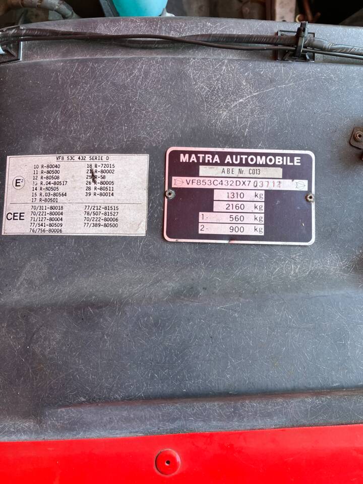 Image 10/10 of Matra Murena (1983)