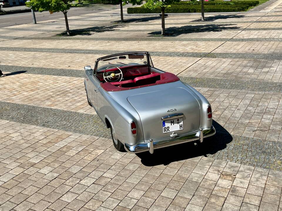 Bild 5/94 von Peugeot 403 Cabriolet (1958)