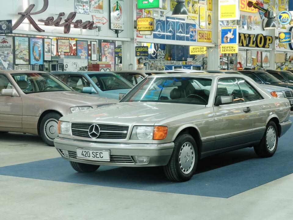 Image 9/50 of Mercedes-Benz 420 SEC (1989)