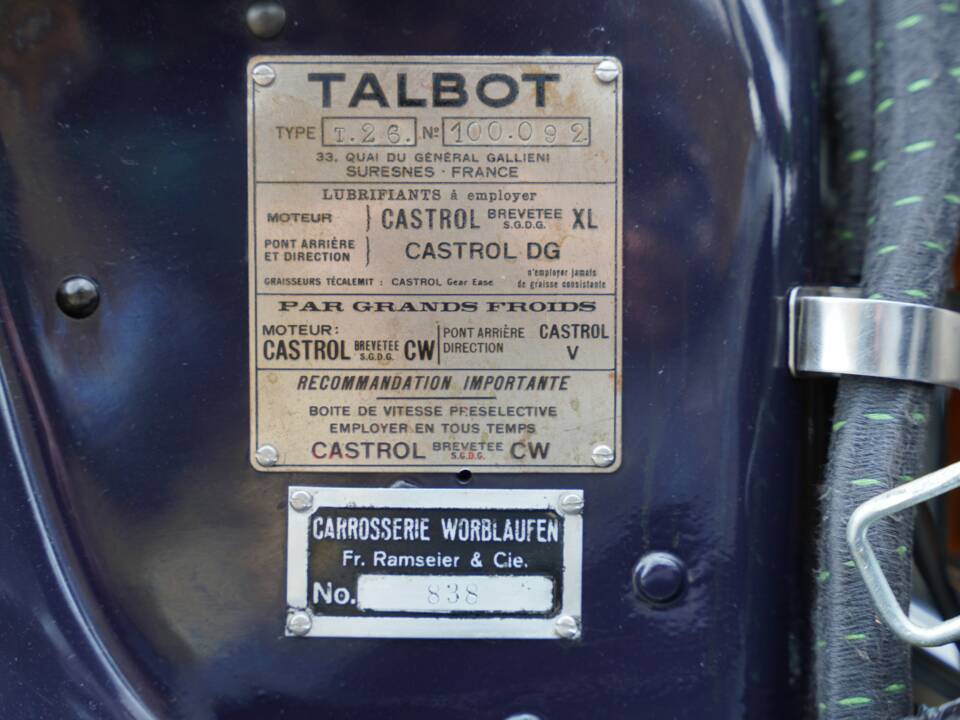 Afbeelding 18/50 van Talbot-Lago T26 Record Worblaufen (1947)