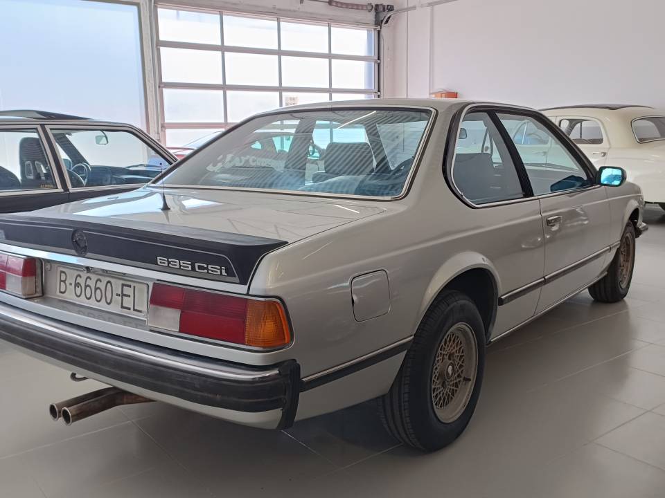 Afbeelding 6/8 van BMW 635 CSi (1980)