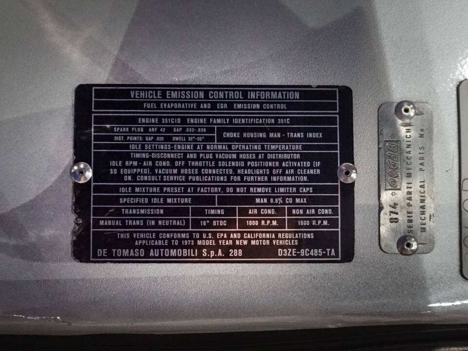 Image 27/51 of De Tomaso Pantera (1973)