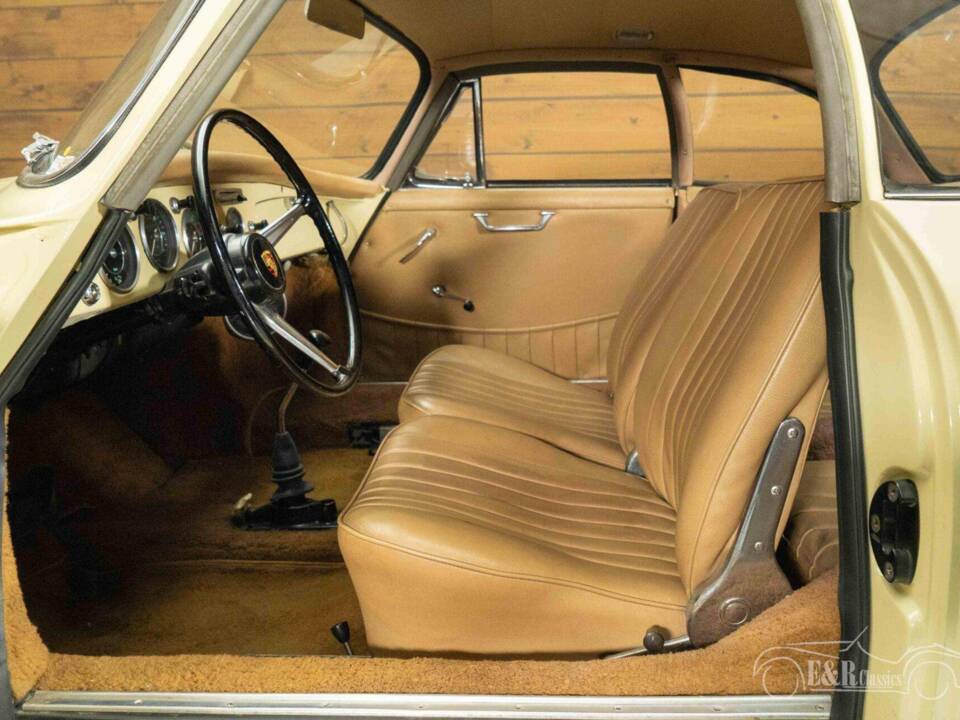 Immagine 12/19 di Porsche 356 B 1600 Super Karmann-Hardtop (1961)