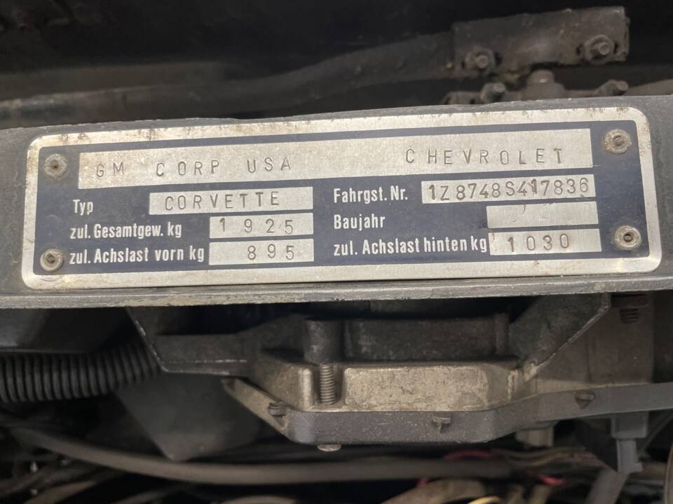 Bild 38/40 von Chevrolet Corvette 25th Anniversary (1978)