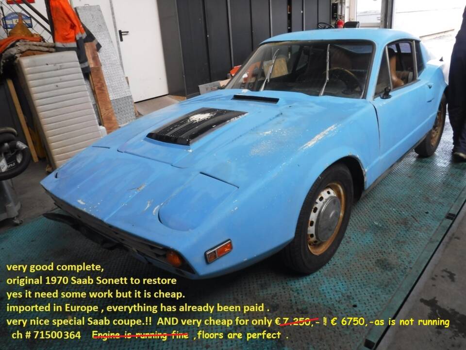 Image 22/29 of Saab Sonett III (1970)