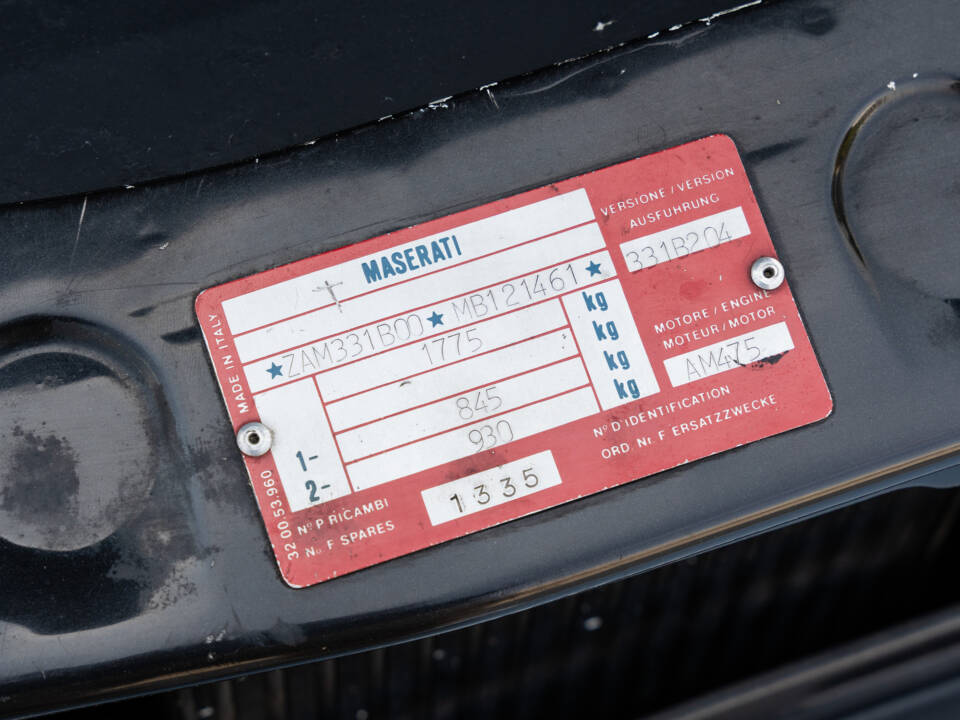 Image 66/73 of Maserati Biturbo 2.24V (1992)