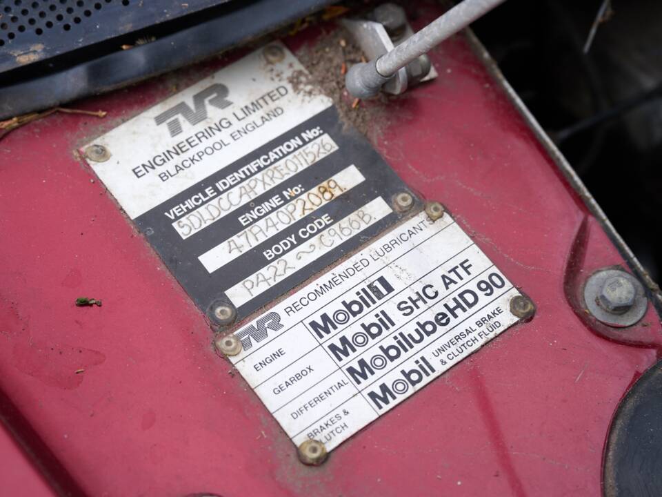 Image 48/50 of TVR Chimaera 4,0 (1994)