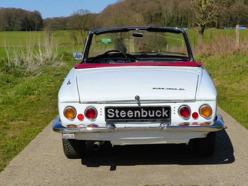 Glas 1300 GT Cabriolet weiß 1966