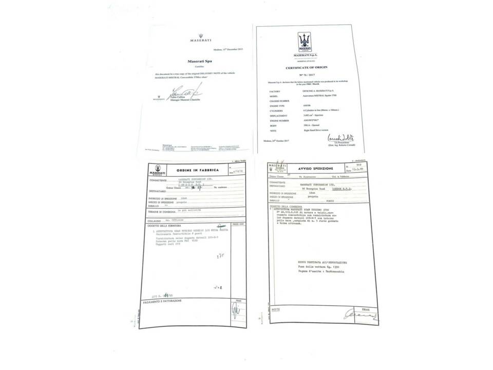 Bild 8/50 von Maserati Mistral 3700 Spyder (1965)