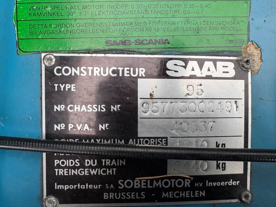Bild 15/26 von Saab 95 V 4 (1977)
