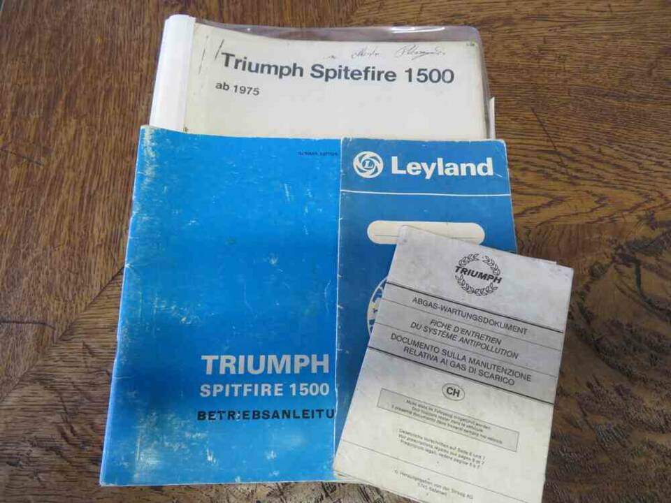 Bild 22/22 von Triumph Spitfire 1500 (1980)