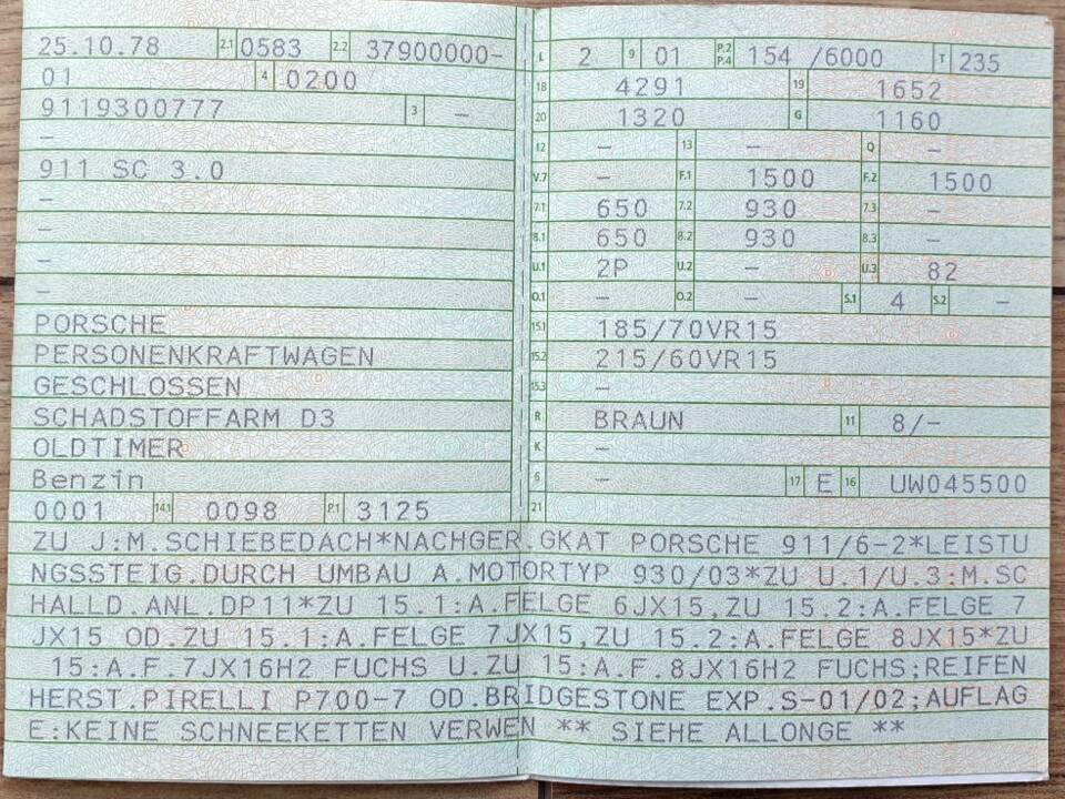 Image 55/64 de Porsche 911 SC 3.0 (1978)