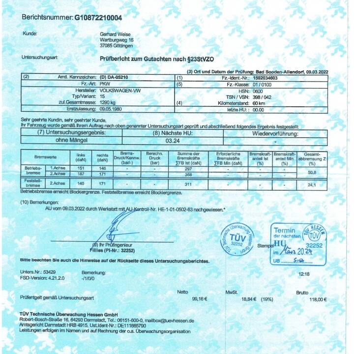 Image 88/96 of Volkswagen Beetle 1303 (1980)