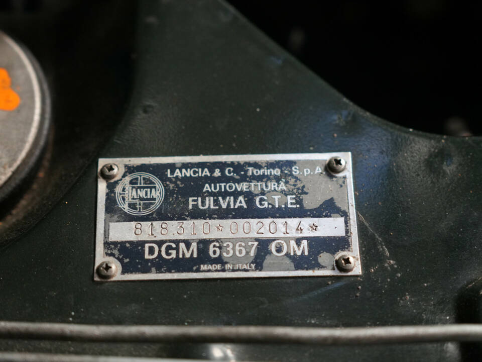 Image 27/49 of Lancia Fulvia (1969)