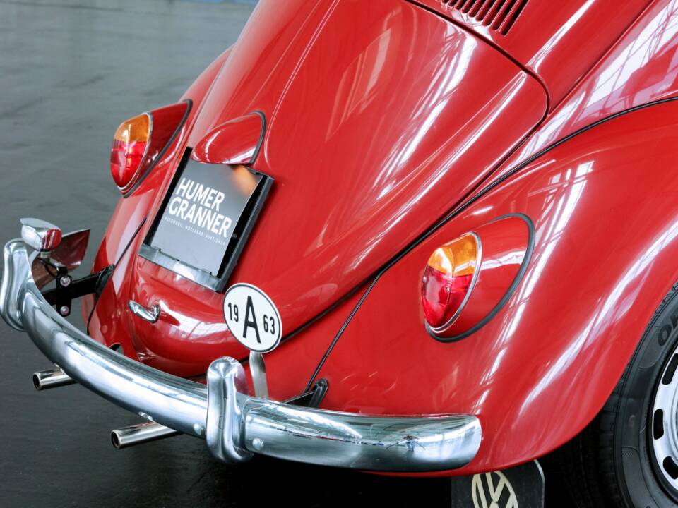 Immagine 14/50 di Volkswagen Beetle 1200 Export &quot;Dickholmer&quot; (1963)