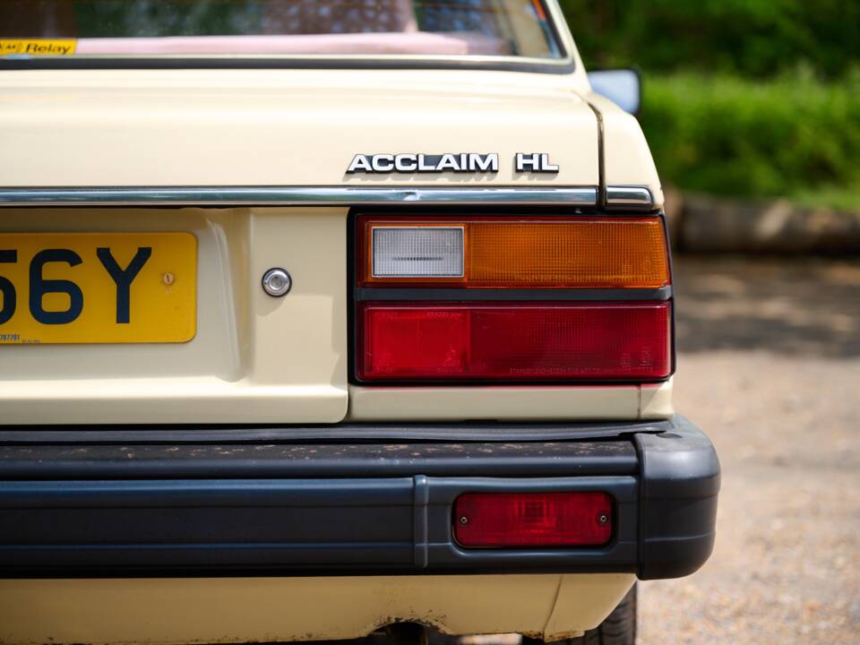 Imagen 27/50 de Triumph Acclaim (1983)