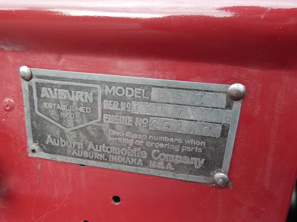 Image 16/24 of Auburn Speedster 851 (1935)