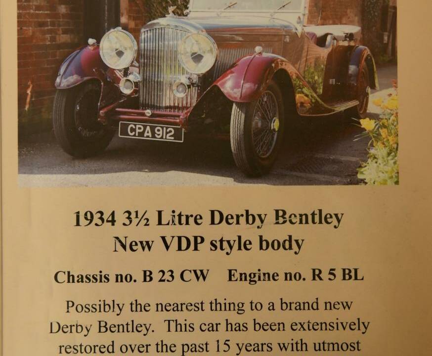Image 32/35 of Bentley 3 1&#x2F;2 Litre (1934)