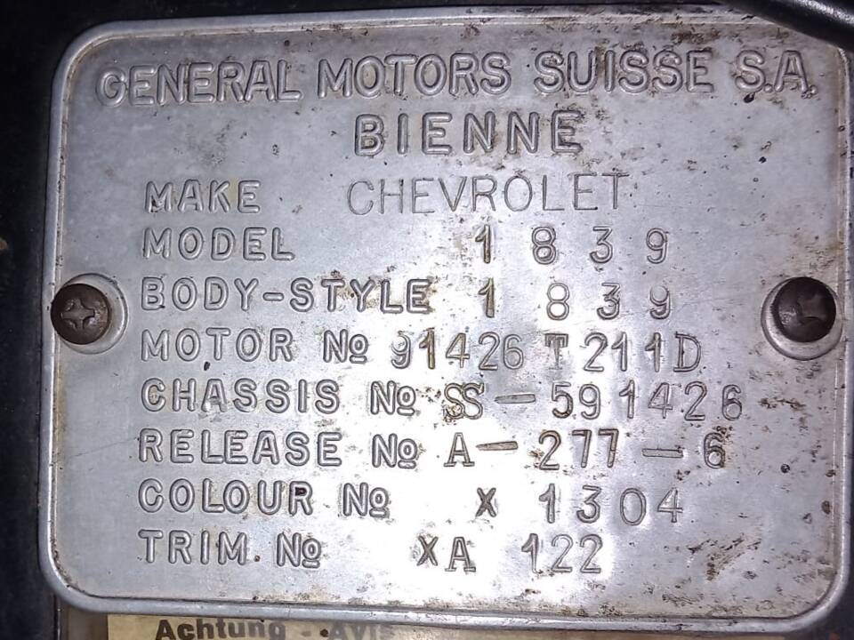 Hersteller Information GM Biel/Bienne Schweiz